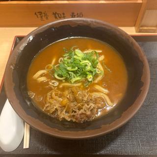 辛口カレーうどん(つるまる饂飩 赤坂店)
