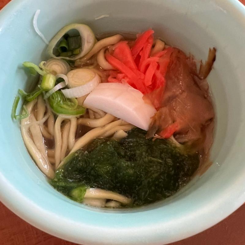 沖縄アーサーそば(HIYORI Ocean resort)