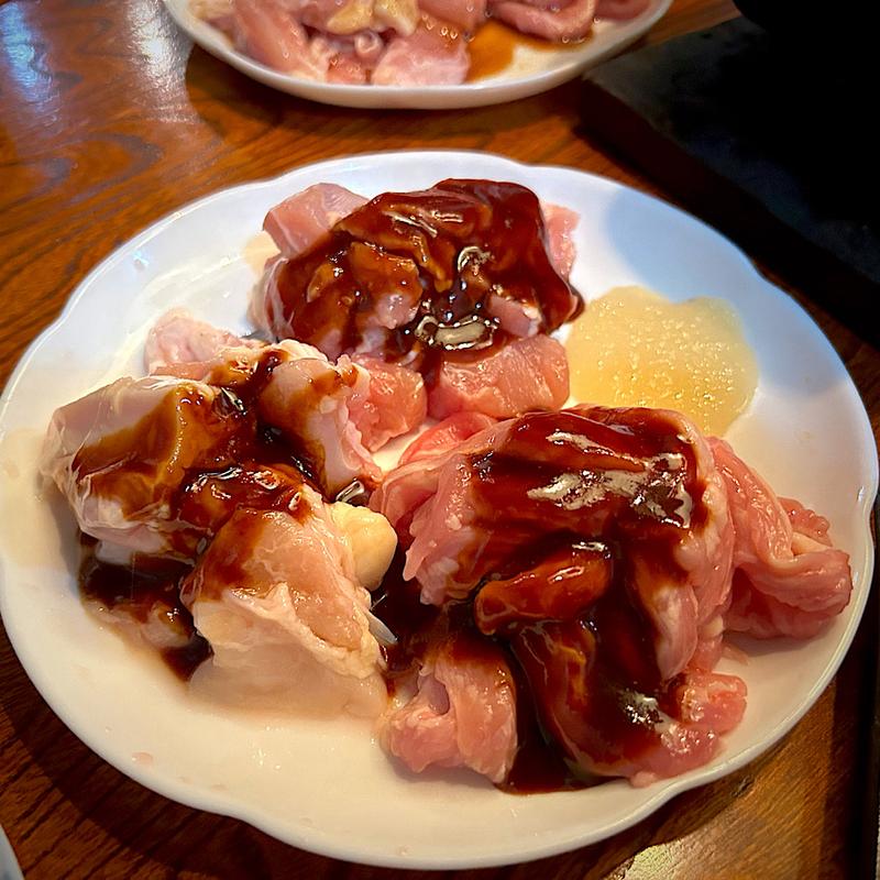 若鳥、せせり、肉盛り軟骨(みそ)(なおべぇ )