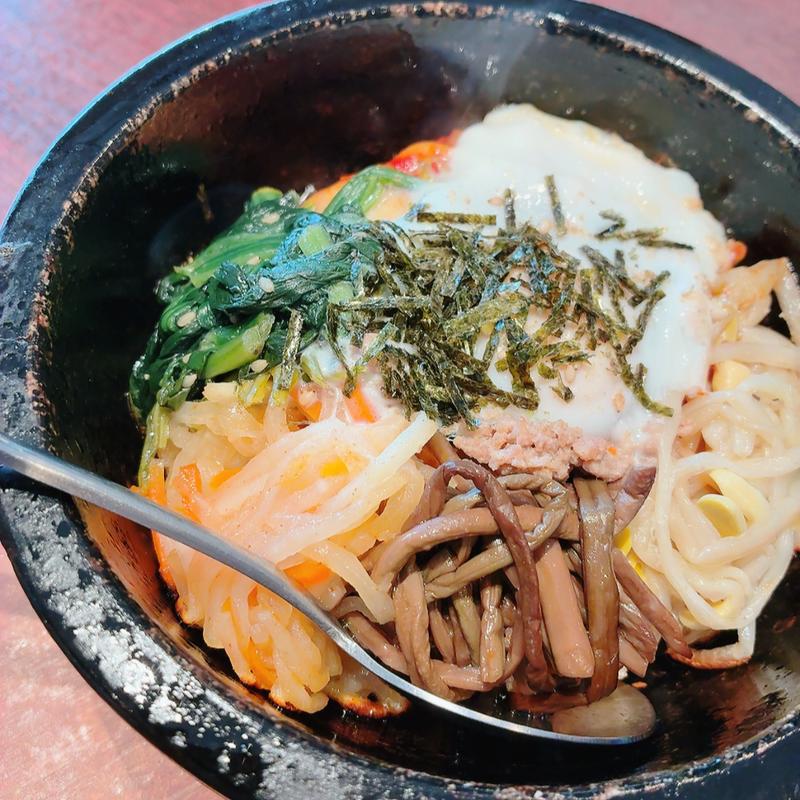 石焼ビビンバ（冬ランチ）(牛兵衛 草庵 そごう広島店 )