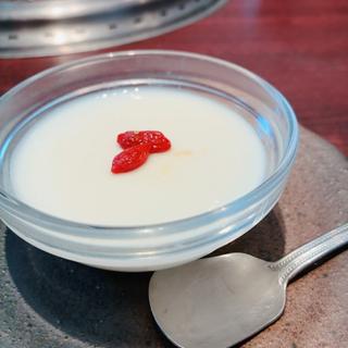 杏仁豆腐（冬ランチ）