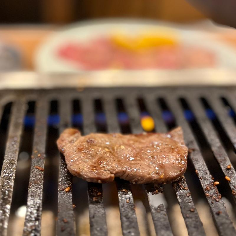 厚切りタン塩(大阪焼肉・ホルモン ふたご 新橋本館)