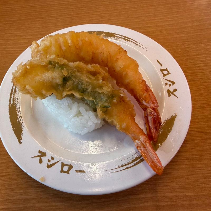 東海3県限定上えび天食べ比べ(スシロー 津島店)