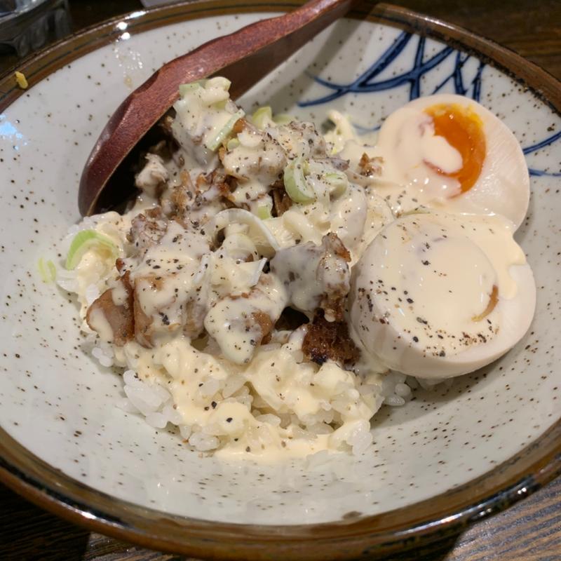 ミニマヨタマ丼(Heart Restaurant 安ざわ家 本店)