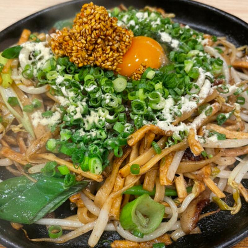 麺焼きそば(ネギトッピング)(バソキ屋 朝霞店)