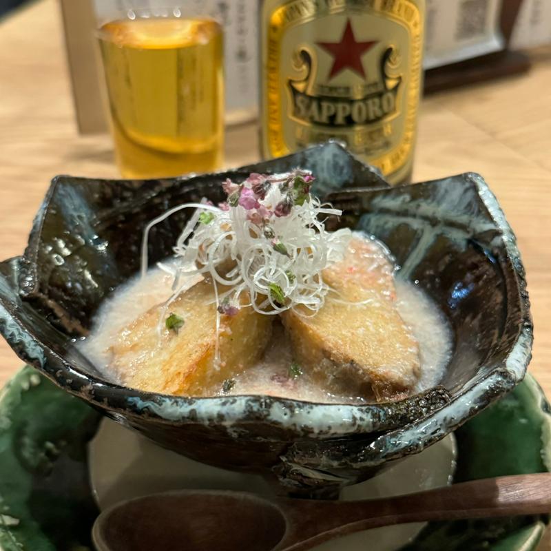 京都 海老芋の蟹あんかけ(魚ト日本酒あたらよ)