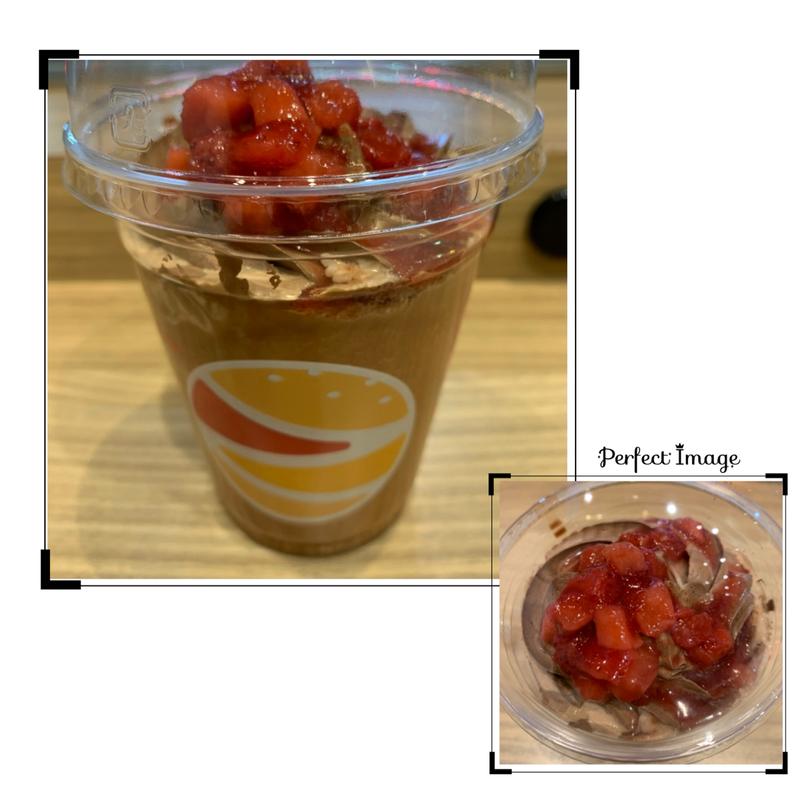 ショコラパフェシェーキ(ゼッテリア 東武大山駅前)