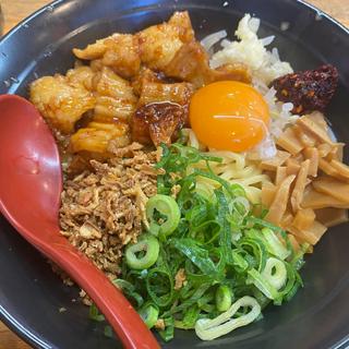 賢蔵スタホルまぜそば