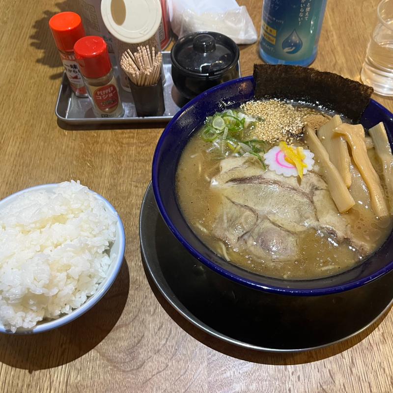 中華そば　白飯(TATARABA)