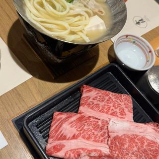 黒毛和牛 しゃぶしゃぶ(ことひら温泉 御宿 敷島館)