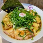 生姜醤油わんたんそば  葱増し