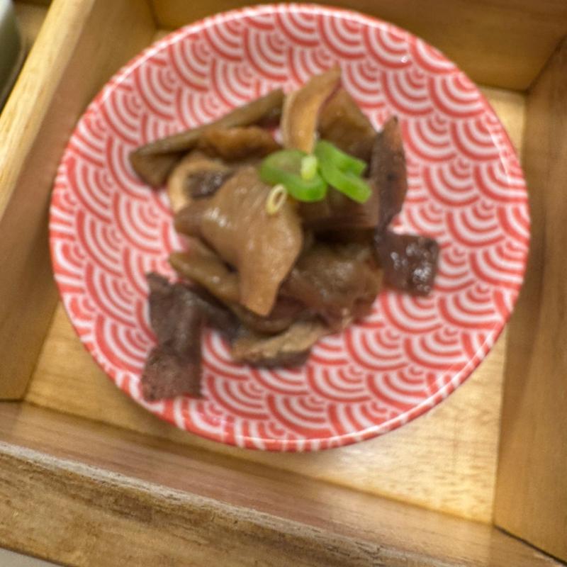 ずいきの炒め煮(ことひら温泉 御宿 敷島館)