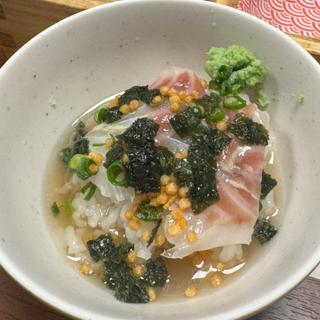 鯛茶漬け(ことひら温泉 御宿 敷島館)