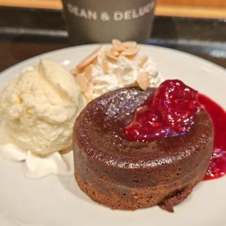 フォンダンショコラ(DEAN & DELUCA カフェ コレットマーレみなとみらい)