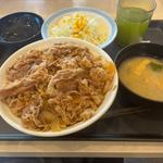 牛めしランチセット(松屋 津南店 )