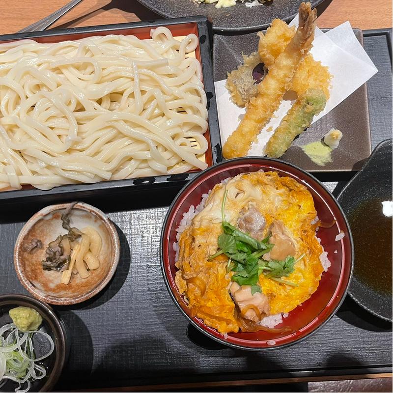 親子丼セット(徳樹庵 上尾店)