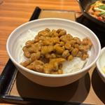 麻辣火鍋定食 唐揚げ付き(やよい軒 白山店)