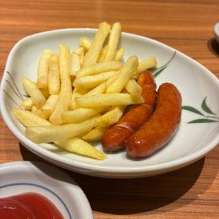 フライドポテト&ウインナー(やよい軒 白山店)