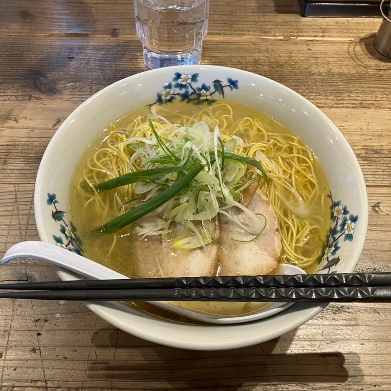 柚子塩(柚子と煮干ラーメン ゆず葉)