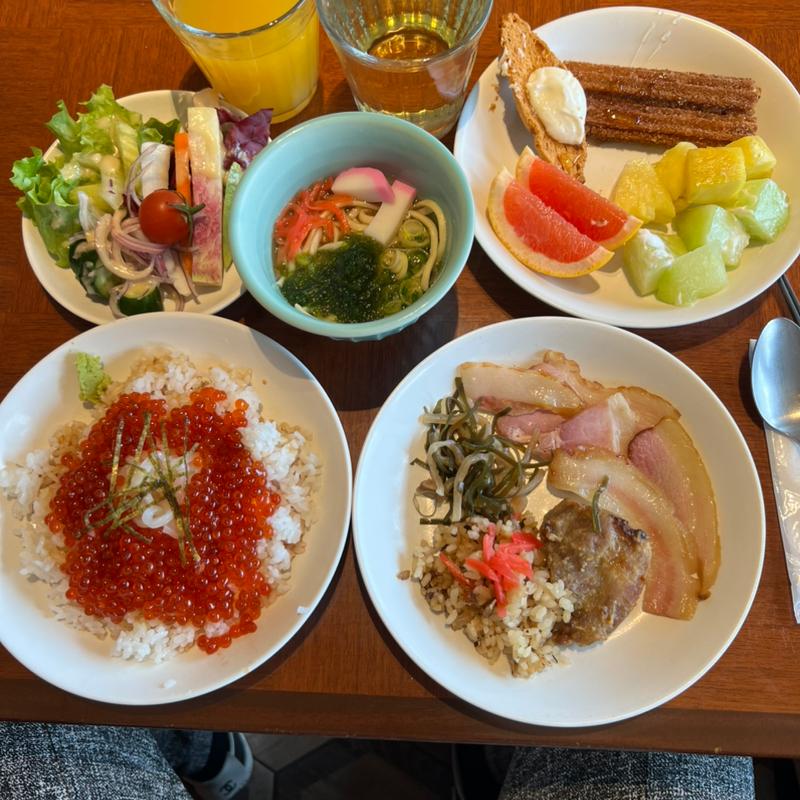 朝食ビュッフェ(HIYORI Ocean resort)