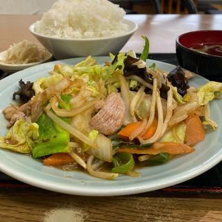 野菜炒め定食