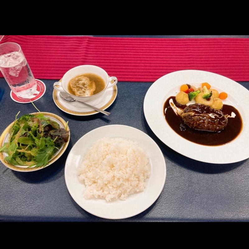 常陸牛100%ハンバーグステーキ(茨城ゴルフ倶楽部レストラン )