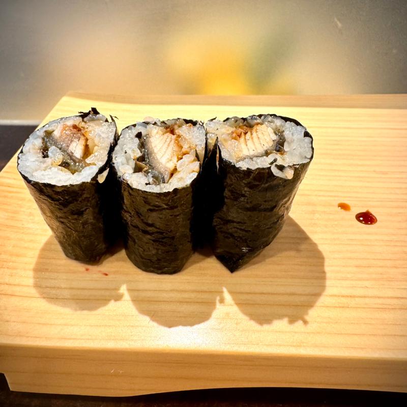 鰻細巻き(すし海鮮 まつば)