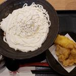 白い明太チーズクリームうどん