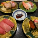 お好み寿司三貫盛りいろいろ