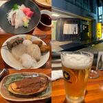 刺身、おでん盛り合わせ&茄子田楽