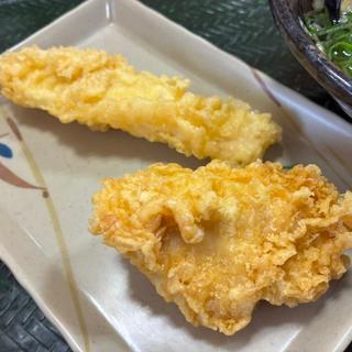 とり天（190）+いか天（190）(はなまるうどん 滋賀東草津店 )