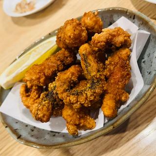タコの唐揚げ(麺酒場 朱拉)