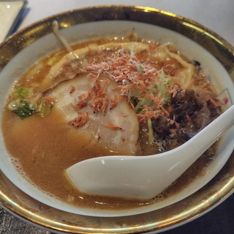 伊勢海老味噌ラーメン(鬼そば藤谷総本店)