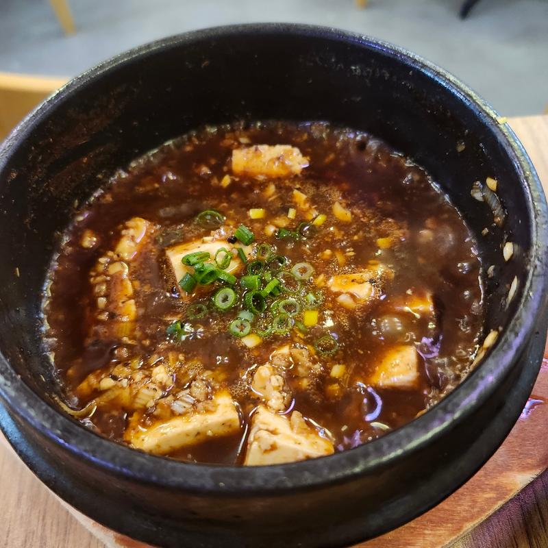 島豆腐の麻婆豆腐(ぜっこうちょう 那覇松山店)