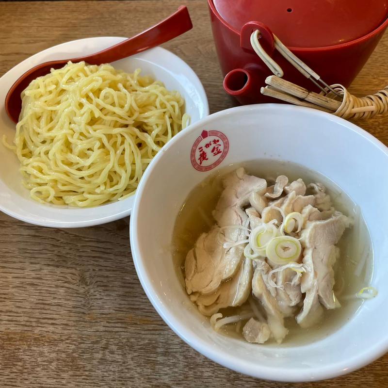 とり塩つけ麺(中華黄金 藤沢二号店)
