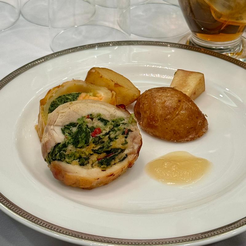 ガランティーヌ、ポテト(名古屋マリオットアソシアホテル 宴会場)