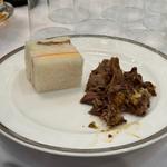 牛ほぼ肉の煮込み、サンドイッチ