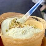 ピスタチオクリームクレープ