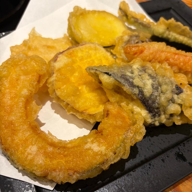 野菜の天ぷら(できたてや！ 紙屋町本店 （Dekitate Ya!）)