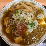 麻婆ラーメン（細麺×魚介）(ラーメン風林火山 酒田店)