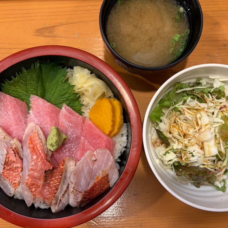 中トロと金目の炙り丼(吉亀寿司晴海ビュープラザ店)