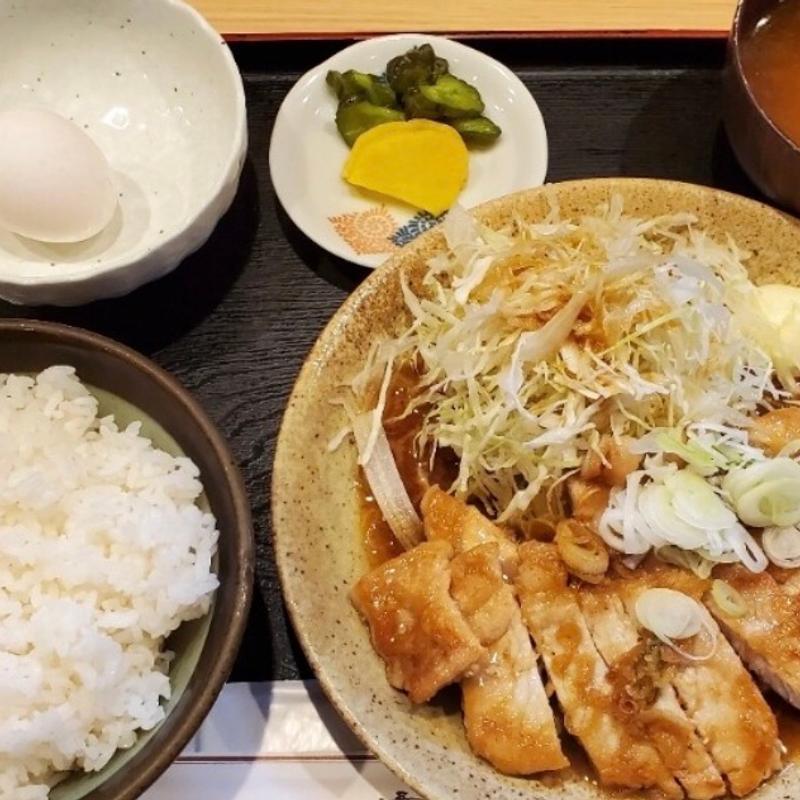 上豚ロース生姜焼き定食(酒菜や ささごと)