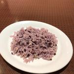 黒米ともち麦ごはん