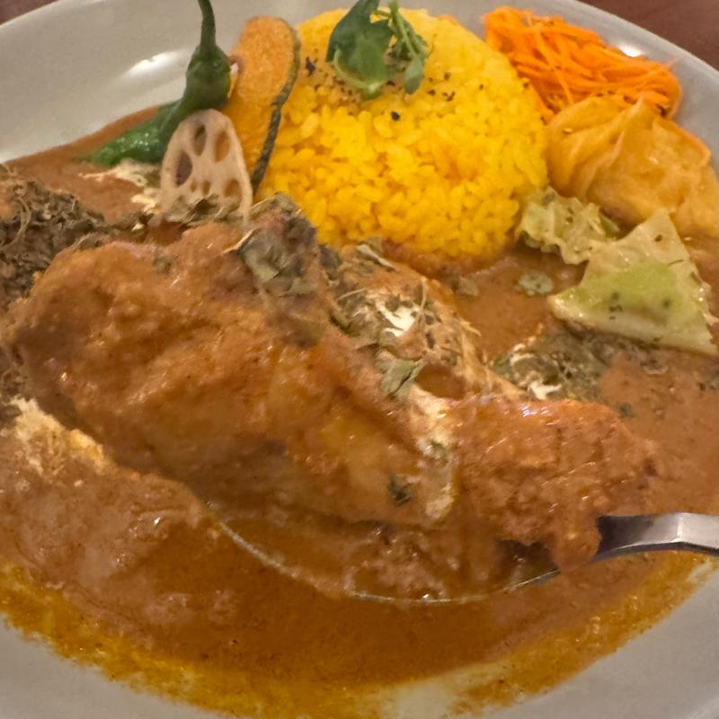 チキンカレー(スパイスカレー 然)