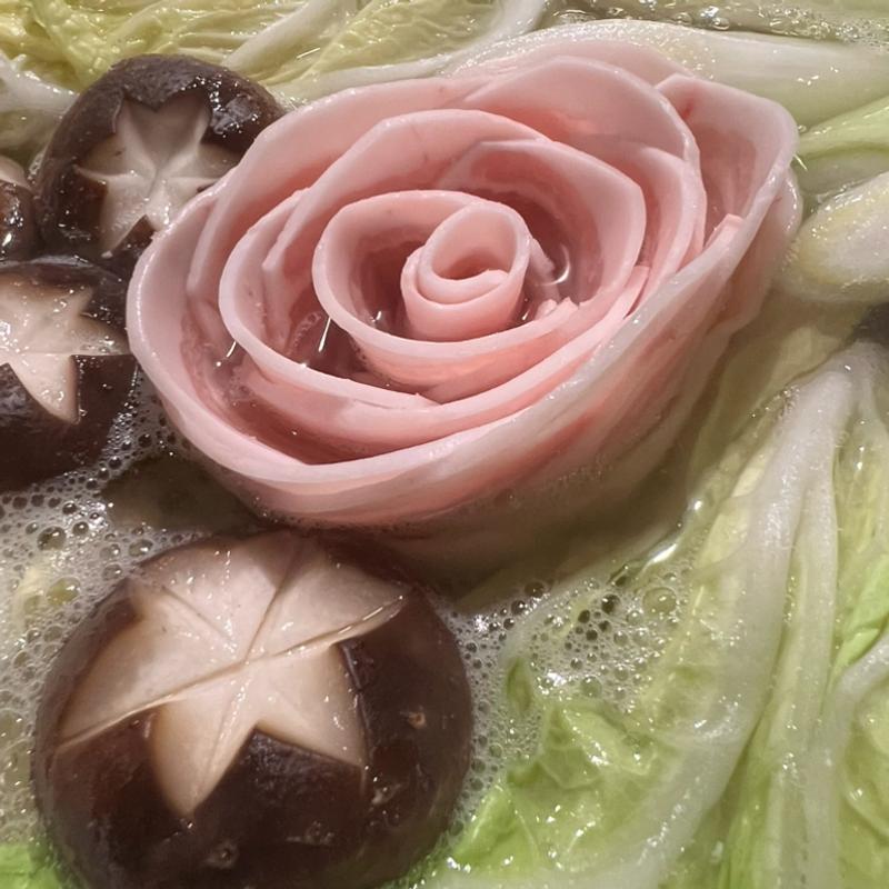 アグー豚バラしゃぶしゃぶ(食彩酒房 まつもと)