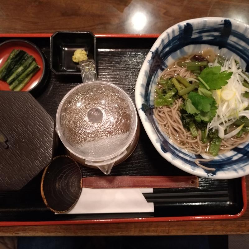 葉わさびそば定食(そじ坊 イトーヨーカドー大井町店 （そじぼう）)