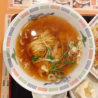 半ラーメンとチャーハンセット(謝謝ラーメン)