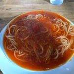 トマトパスタ大盛
