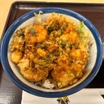 海鮮かき揚げ天丼