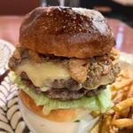 Duxelle cheese burger パテ